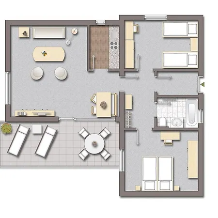 Ferienhaus Kastanie 1 - #127655 Daun